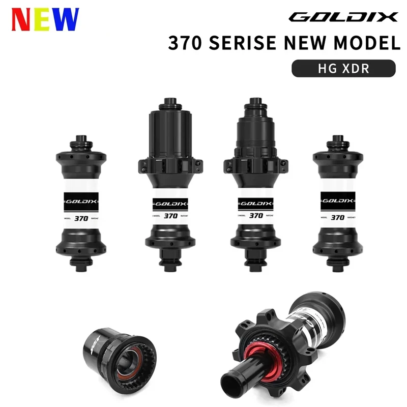 ROAD 2:1 Lacing Hub - 20/24 Hole Straight Pull Balanced Tension for HG XDR