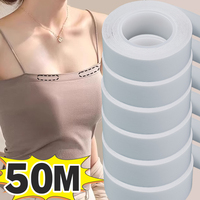 100M Fearless Tape Womens Double Sided Tape for Clothing Dress Low Cut Neckline Body Skin Anti-exposure Adhesive Sticker Strips