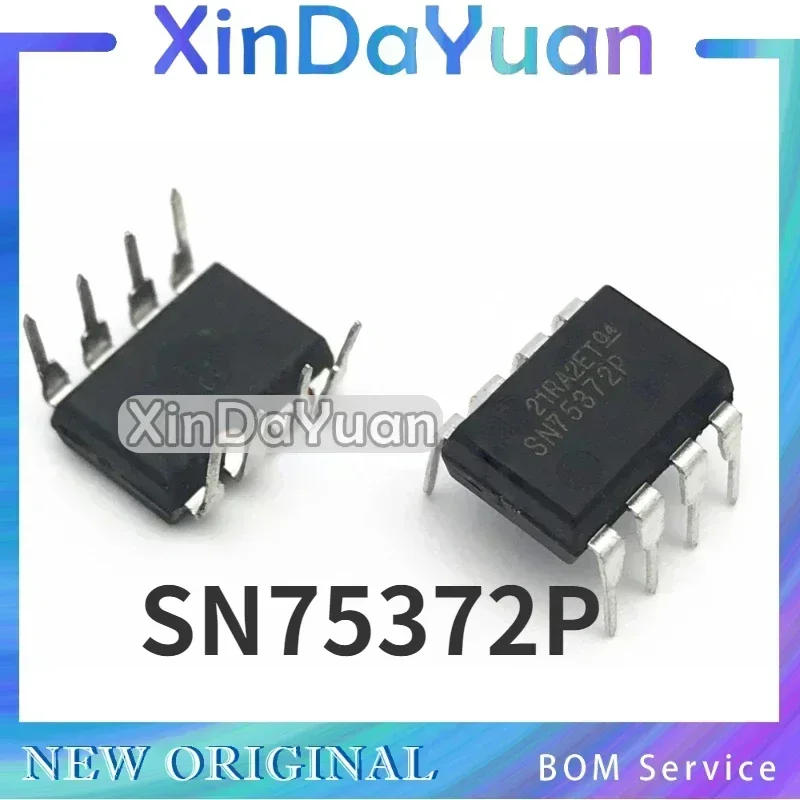 10 pcs  SN75372P DIP-8  Dual MOS Driver Chip