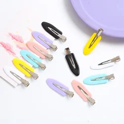 No Bend Seamless Hair Clips Side Bangs Barrette Makeup Washing Face Accessories Women Girls Styling Hairpins