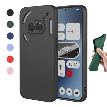 ซิลิโคนเหลวแบบยืดหยุ่นสําหรับไม่มีอะไร CMF โทรศัพท์ 2A Plus 2 1 ป้องกันกันชน Fundas Coque Shell Capa