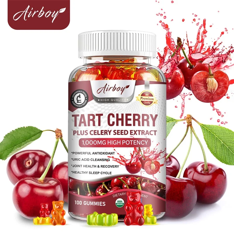 

Жевательные конфеты со вкусом вишни — богаты антиоксидантами, способствуют поддержанию баланса мочевой кислоты, снимают дискомфорт в суставах и улучшают сон, без ГМО.