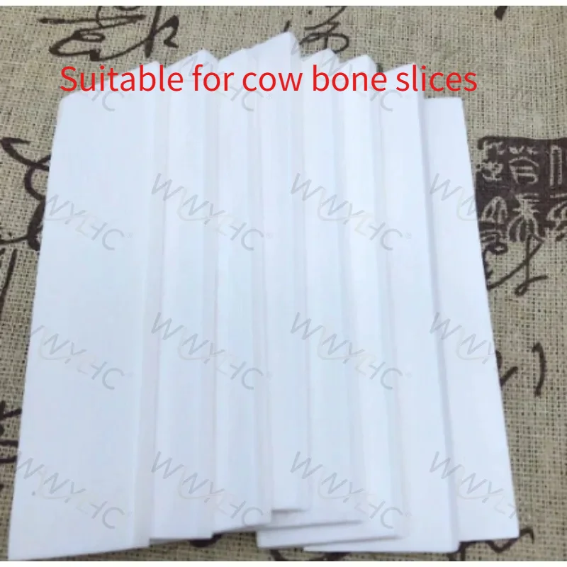 Cattle Bone Blank Plate Multi Size 100×20/30mm Suitable for Hand Carving Instrument Making Supplies
