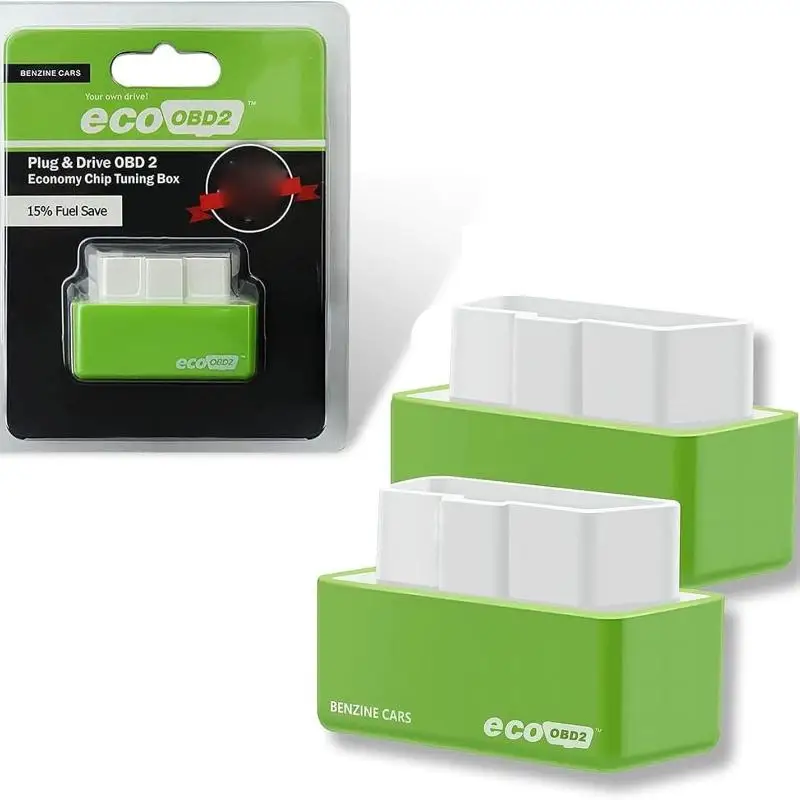 OBD2 Pro Smart Fuel Optimizer for Cars Plug & Drive Performance Chip Fuel Saver Fits Most Diesel Passenger Vehicles SUVs