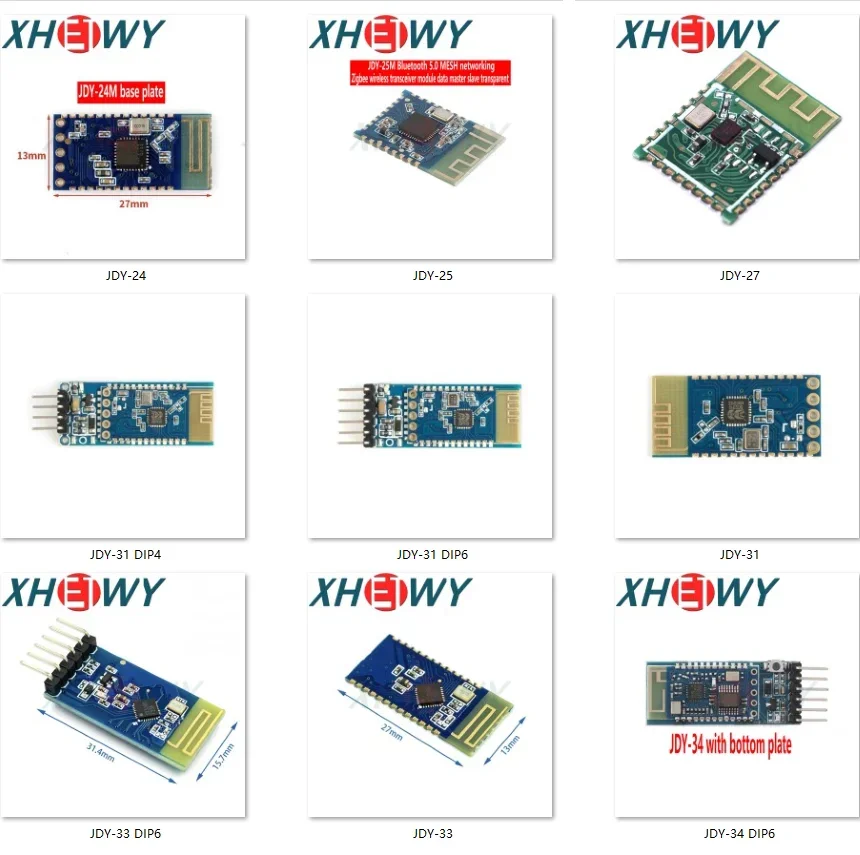 1PCS JDY series module JDY-08 10 16 19 23 24 25 27 31 33 34 40 41 62A 64 67 68A Bluetooth serial port transmission module