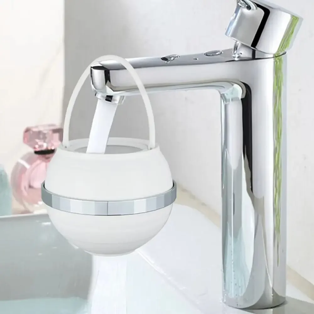 HLH PP Material Portable Plastic Bathtub Water Filter Water Softener 10 Stage Filtration Multifunctional Faucet Filter