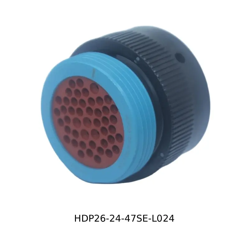 Female Shell HDP26-24-47SE/HDP26-24-47SE-L017/HDP26-24-47SE-L024 47P Power Hybrid Connector Plug Housing Genuine
