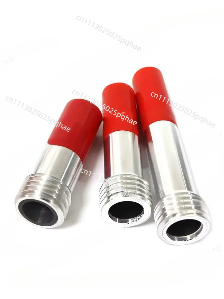 High pressure sandblasting machine accessories sandblasting tank boron carbide single and double air inlet nozzle gun head