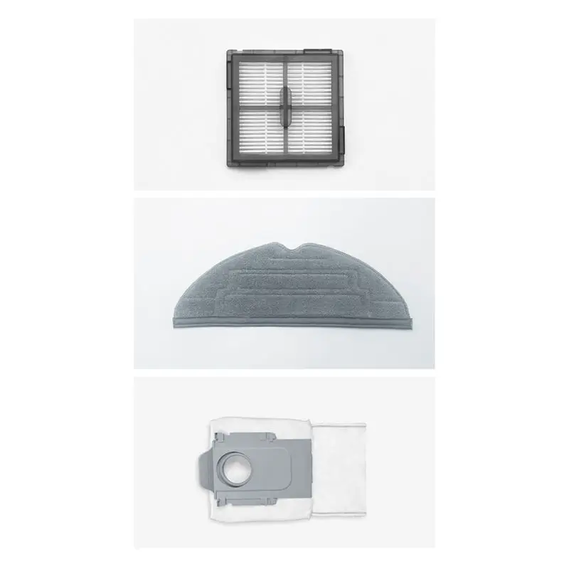 TCF Replacement Parts Kit for Roborock Q10 PF Q10 PF+ Q10 VF Q10 VF+ Vacuum Main Side Brush Filter Mop Dust Bag