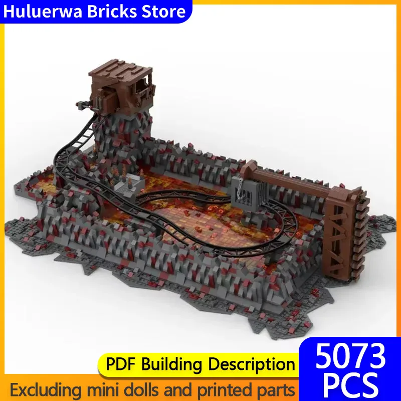 Popular Movie Street View Model MOC Building Bricks Temple Of Doom Modular Technology Gifts Holiday Assemble Children Toys Suit