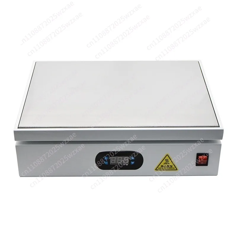 

Белая регулируемая электрическая паяльная плита 350/500/700 Вт, микрокомпьютерная электрическая плита для предварительного нагрева и сварки