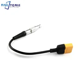 XT-60 XT60 to Remo 2-pin LEMO 2pin Needle Camera Battery Large Drone Power Supply Cord BMD Power Supply Cable