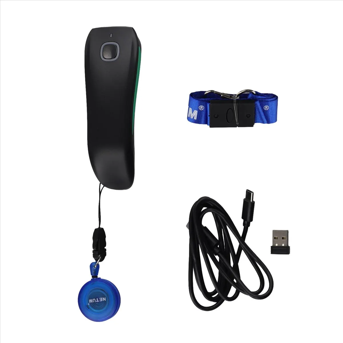 A1806Z~ C740 Bluetooth Wireless 1D Barcode Scanner Pocket QR Bar Code Reader CODE128 for Tobacco Garment Mobile Payment