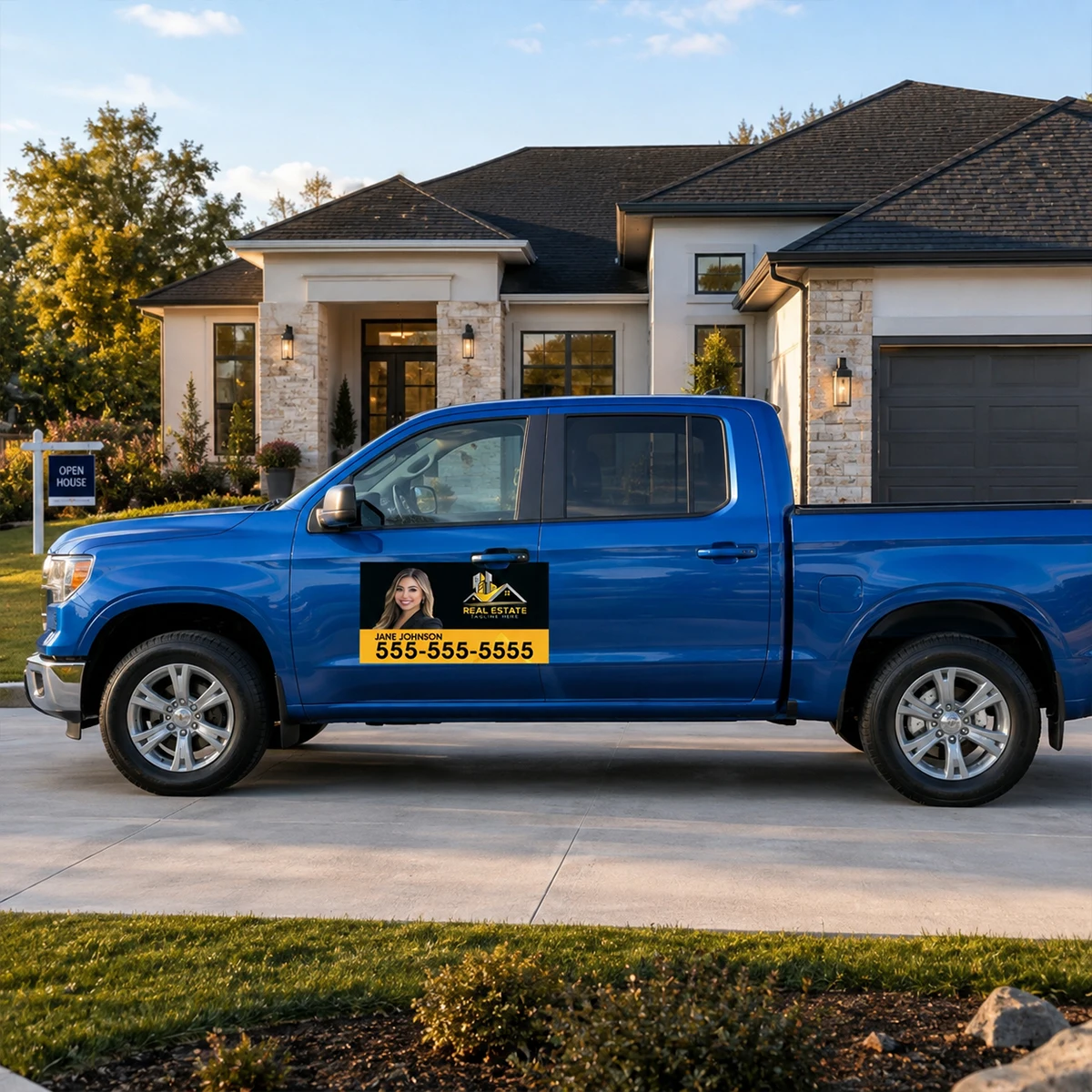 Custom Car Magnets for Business Advertising | Real Estate Signs | Small Business Vehicle Marketing Decals