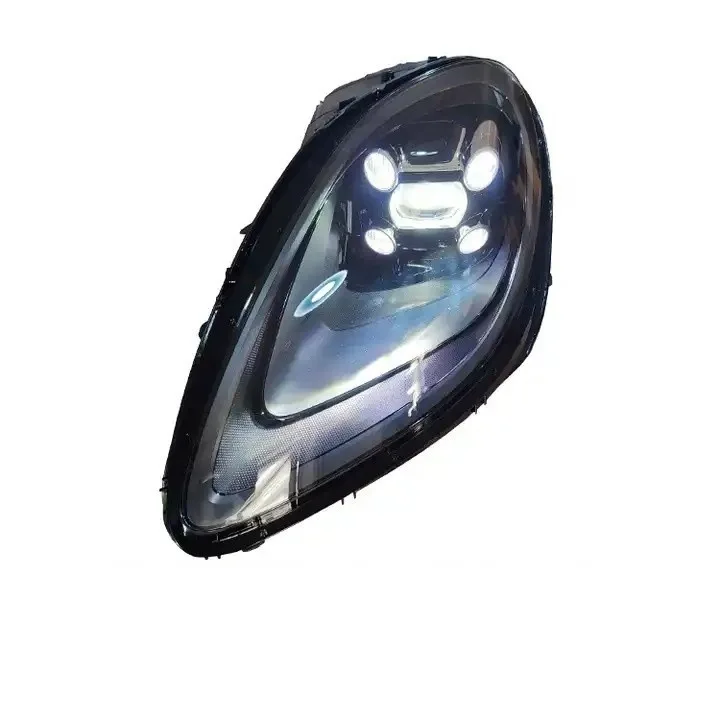 LED Headlights for Porsche Macan 2014-2017, 95B.1 Upgrade to 95B.2, High Beam and Low Beam, Daytime Running Lights