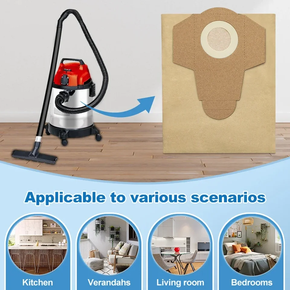 Stanley 20 L Papierfilterbeutel Für Nass-/Trockens Produktbild-Vorschau 3