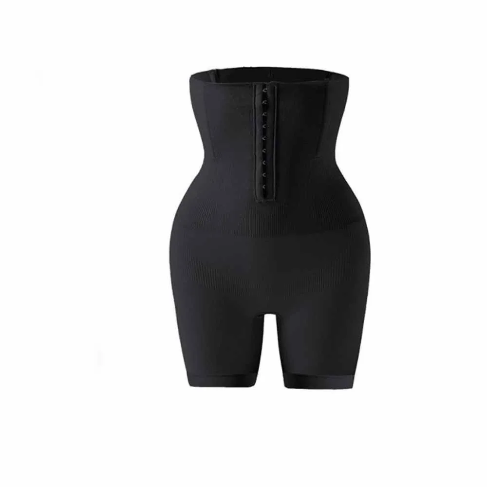 

Butt Lifter Waist Trainer High Waist Tummy Control Women Body Shaper Belly Contracting Hook Closure Shapewear Panties Daily Wear
