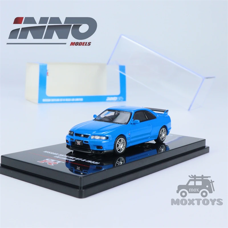 

INNO 1:64 NISSAN SKYLINE GT-R (R33) LM ограниченная литая модель автомобиля