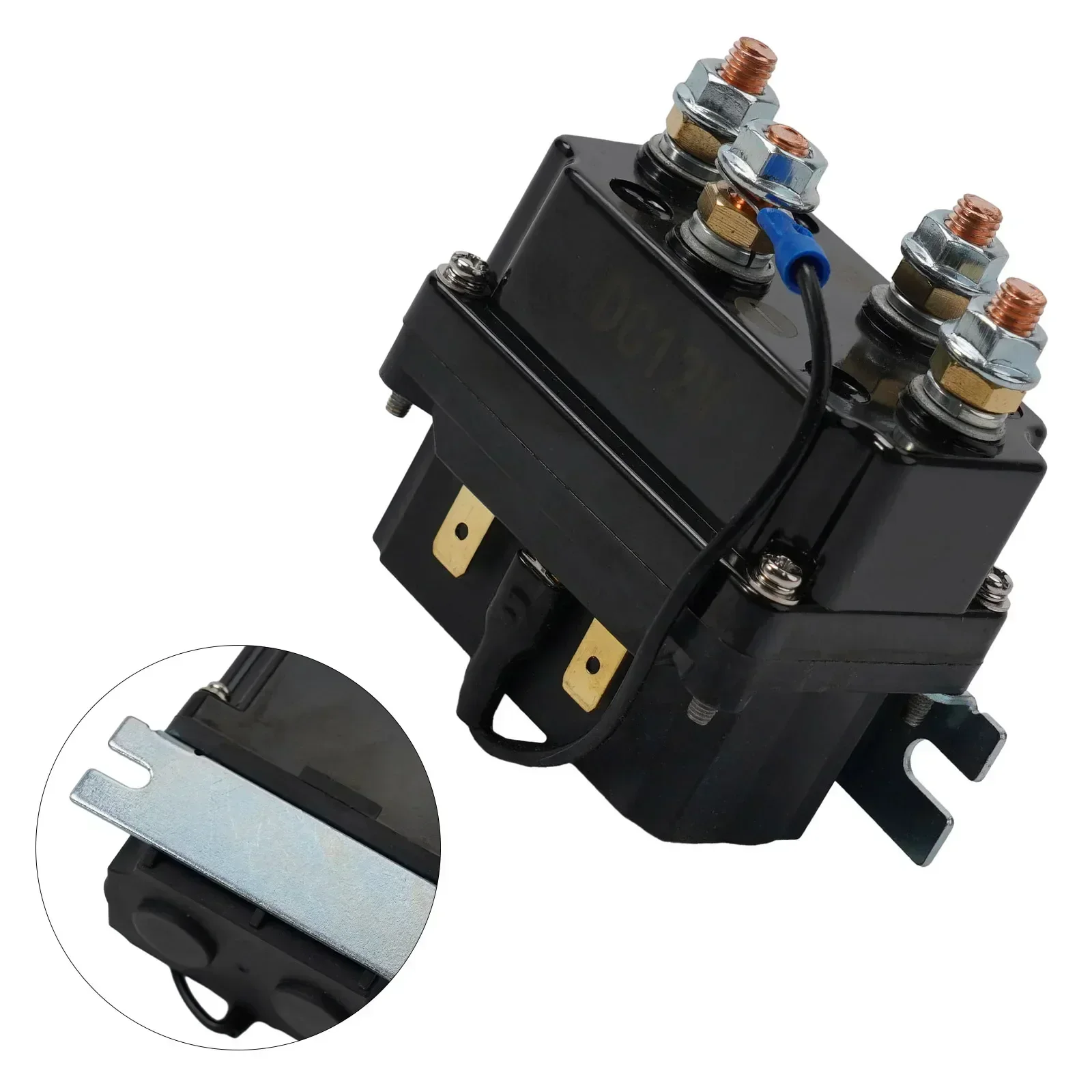 

1pcs 250A 12V 12000 Lbs Winch Winch Solenoid Relay Relay 12V 250A Contactor Mechanical Equipment Solenoid Relay