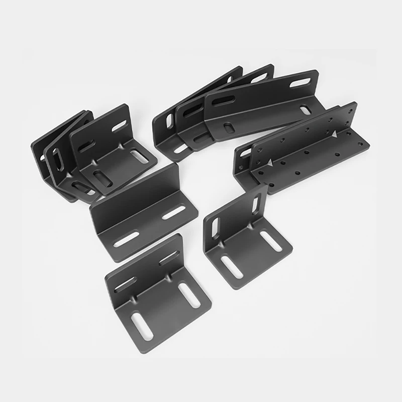 5PCS Soft Bed Corner Code 90 Degree Right Angle Fixed Iron Frame  Layer Plate Support Bed Accessories Row Skeleton Connector