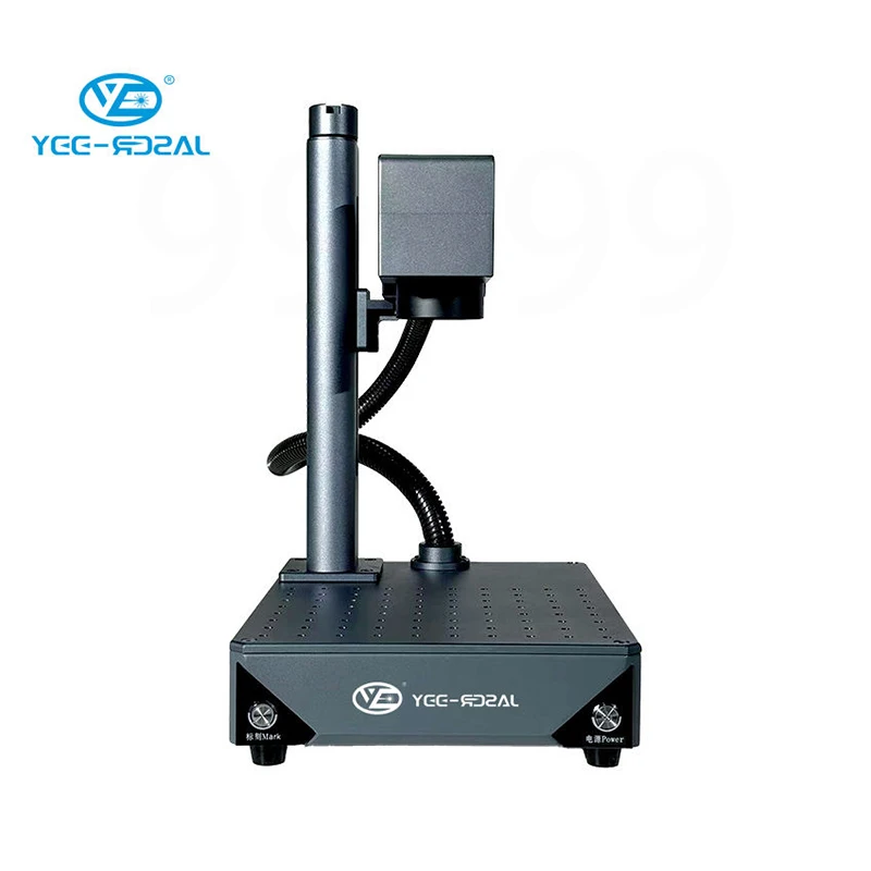 

Yee 20W/30W Mini Fiber Marking Machine Easy Operation Programmable Engraving for Metal Jewelry Stone Leather AI DXF