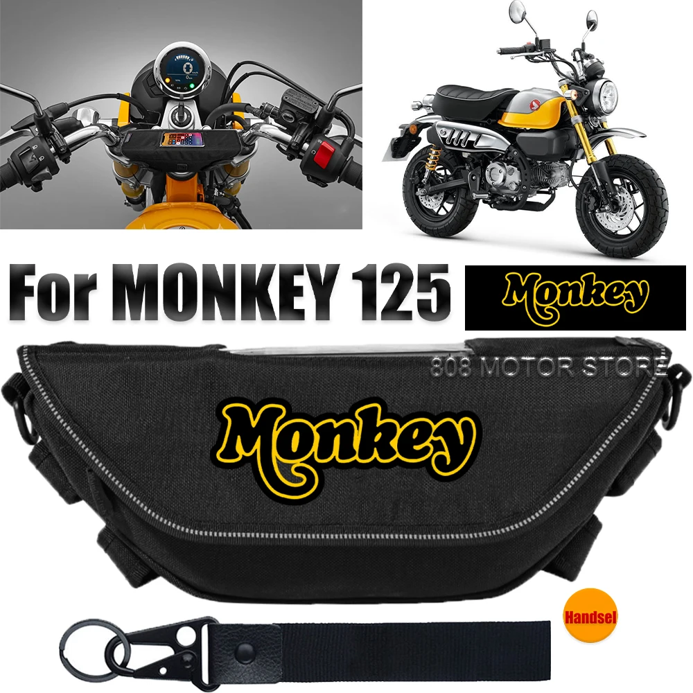 

Для Honda Monkey125 monkey125 abs Мотоциклетные аксессуары сумка для инструментов водонепроницаемая и пылезащитная Удобная дорожная сумка на руль