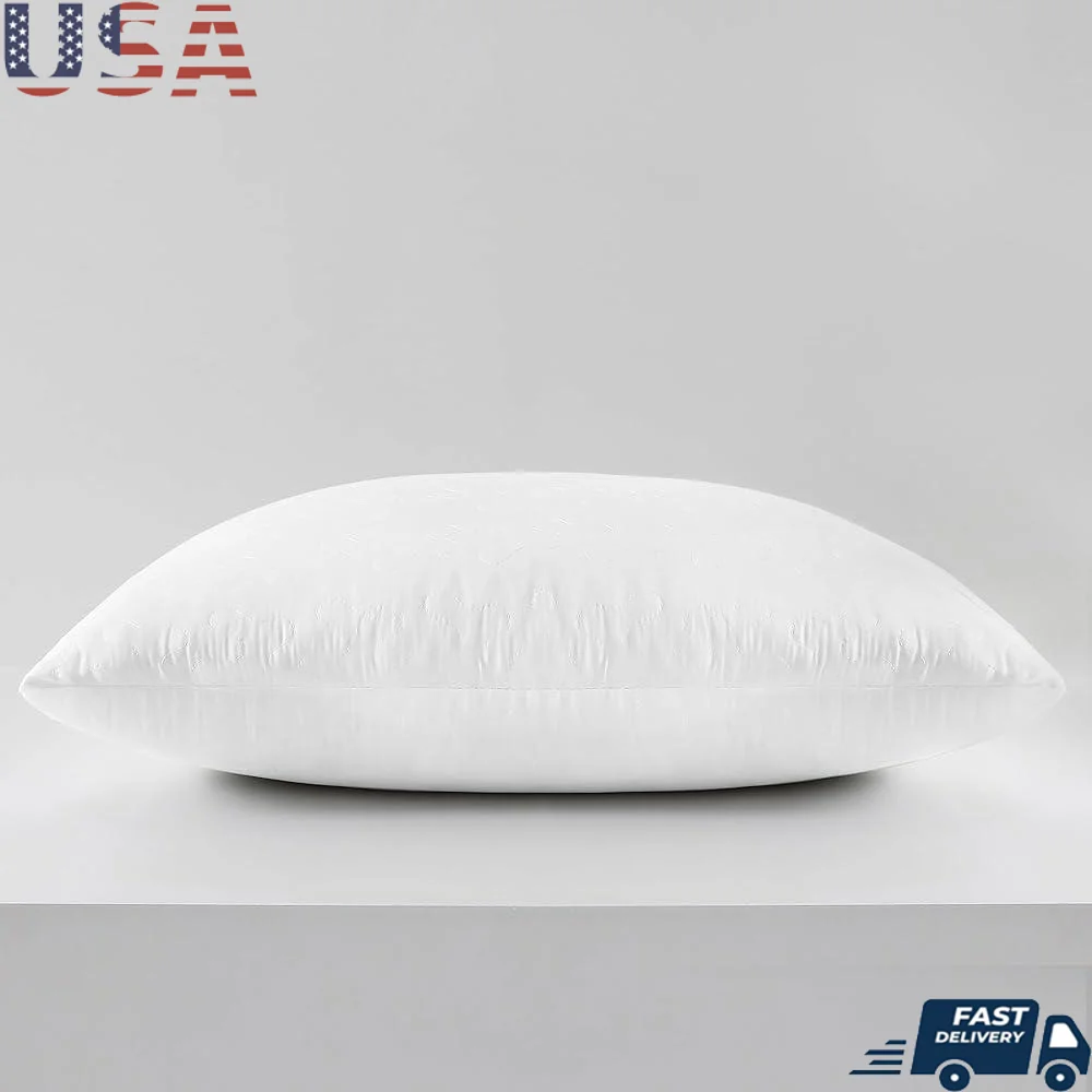 

Firm Adjustable Pillow Neck Pain Relief Stiff Bed Pillow Strong Support Side Stomach Back Sleepers High Quality Filling Maintain