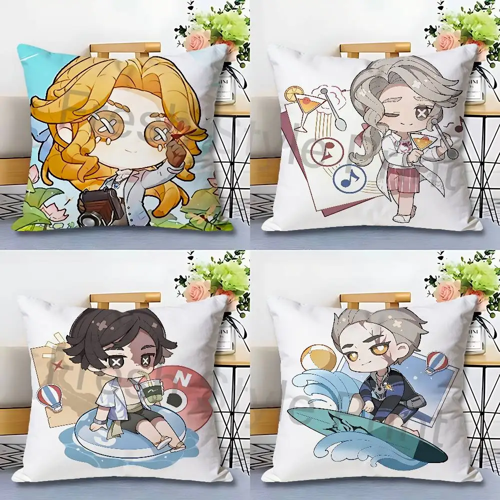 

Chibi Cute I-Identity V Pillow Cases for Bedroom Living Room Sofa Home Decor Polyester Cushion Cover with Zipper