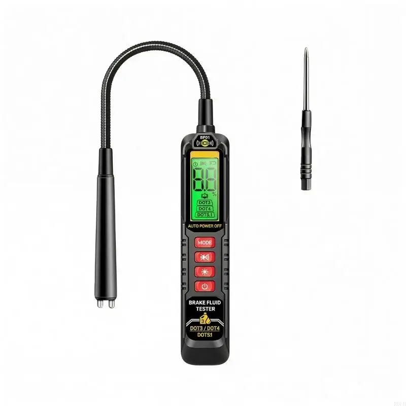 

Security Strengthened Brake Fluid Tester Intelligent Visual Perceivable Alarms Clear Display Hazard Indication For Routine R6FB