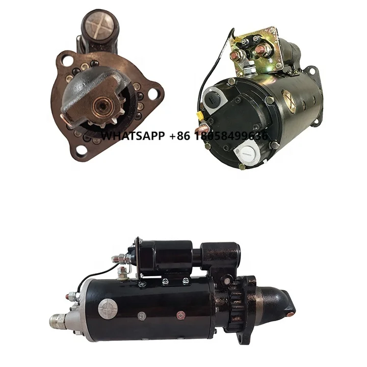 

FOR Delco RemyNew Auto Starter Motor for Caterpillar Cummins 10461188 10479087 3084198 3093137 3603868PL 3628757 24V 9.0KW 11T