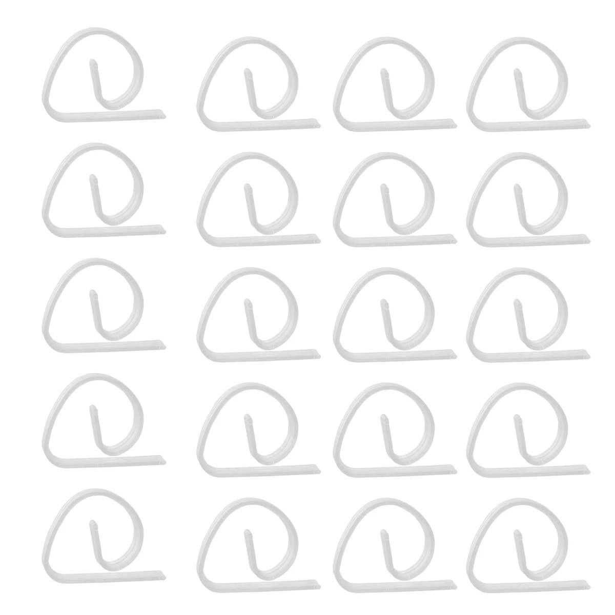 

72 PCS Tablecloth Clips Runner Securing Transparent Clamps Cover Wedding Buffet