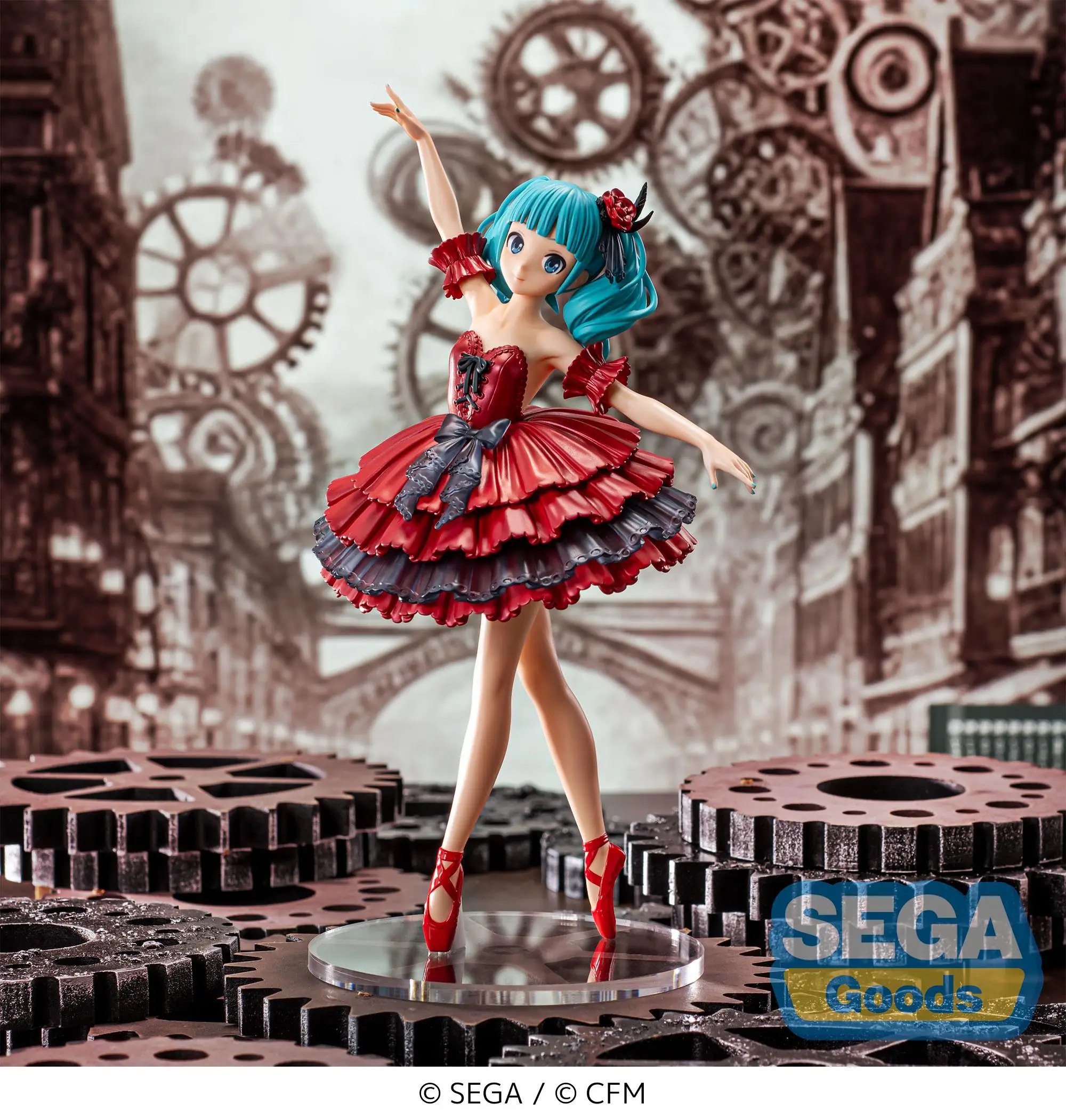 Pre Sale Origina Sega Luminasta Hatsune Miku Project Diva Mega 39's Hatsune Miku Etoile Collectible Kawaii Anime Girls Figures