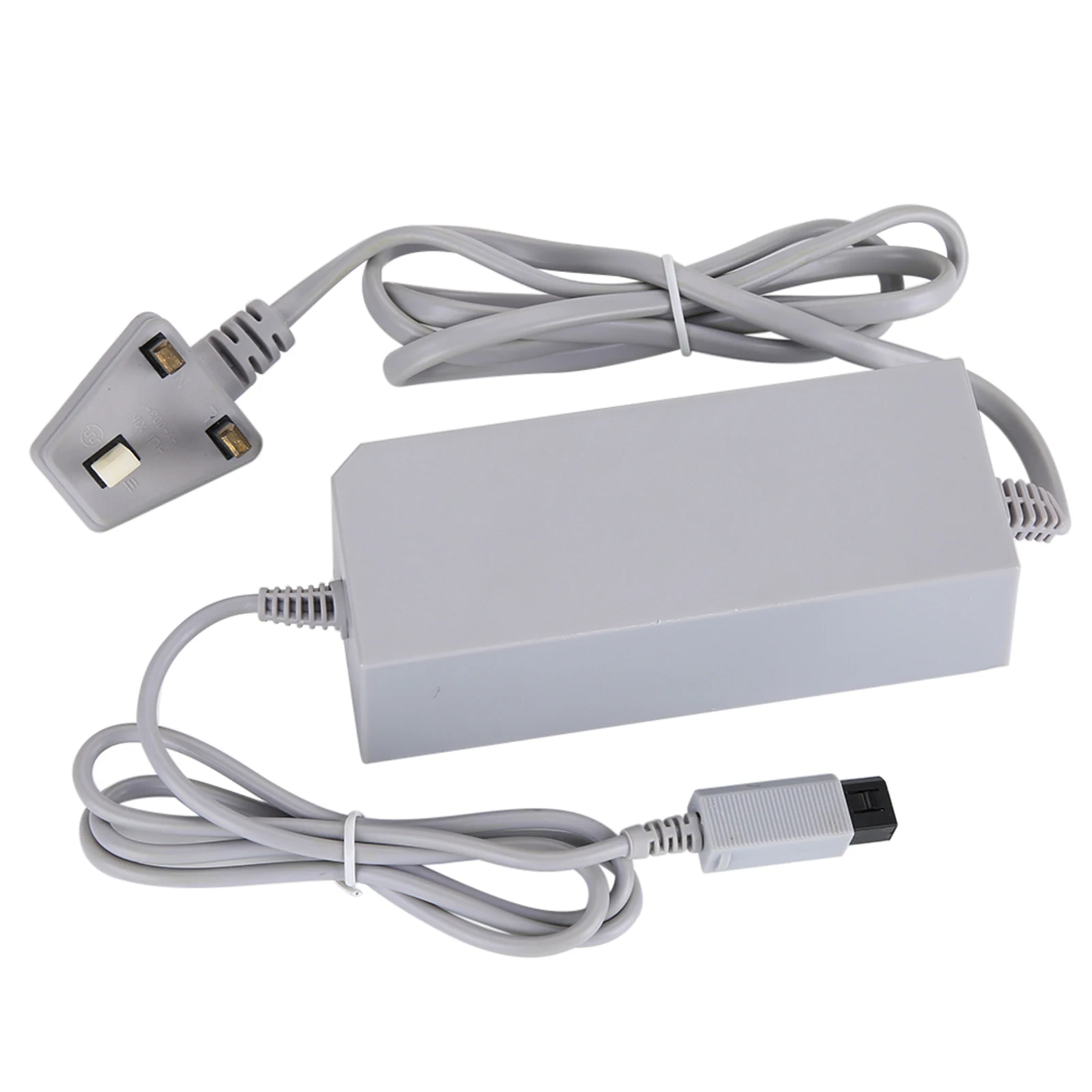 Power Supply Adapter Cable For Wii UK Plug 110-240V