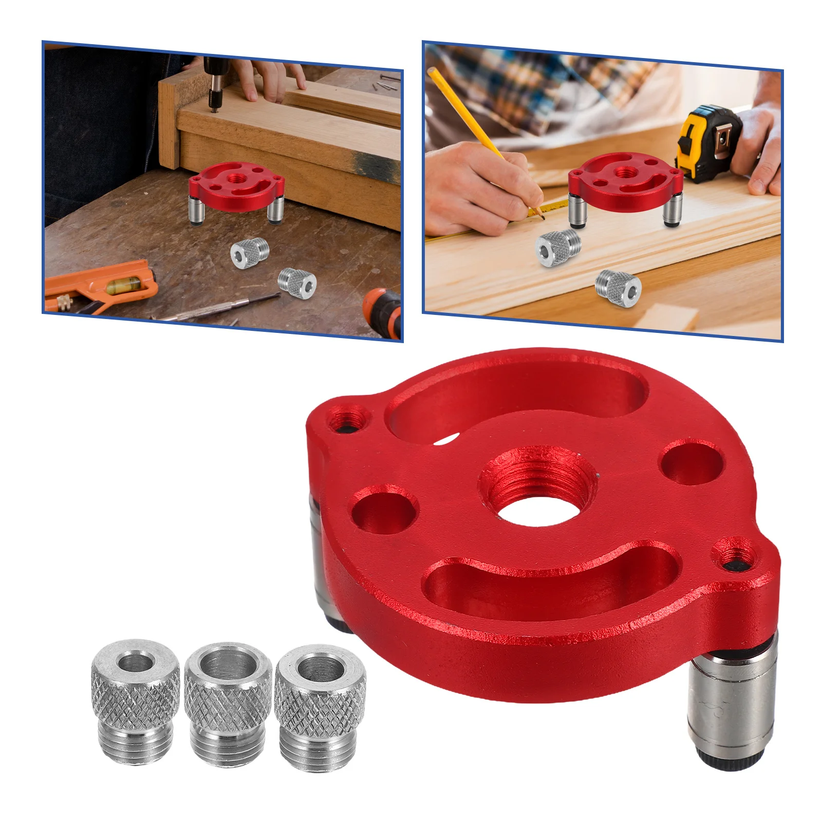 

1 комплект, деревообрабатывающий дюбель, прецизионное сверло, локатор отверстий, инструмент для сращивания древесины, портативная направляющая для сверления, локатор центрального пуансона