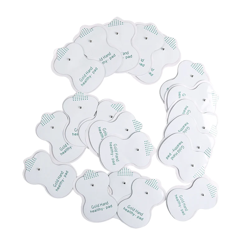 

5,5*8 см электродные подушечки самоклеящиеся для электрического стимулятора мышц массажный пластырь для похудения десятки электродных подушечек цифровой пластырь