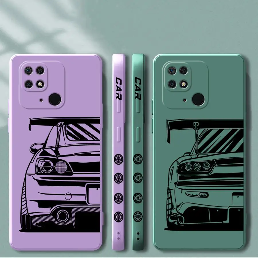 حافظة لهاتف شاومي ريدمي نوت 8 9 9S 9T 10 10S 11S 12S 12 13 Pro Plus حافظة ناعمة من البولي يوريثان