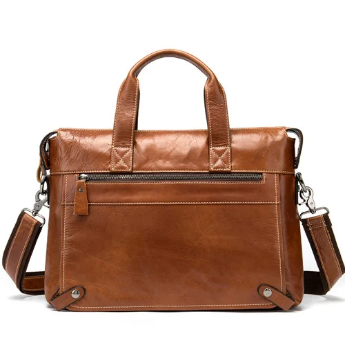 

bag men's leather men's briefcase handbag leather laptop bag for men men's genuine leather bag business office men's bag