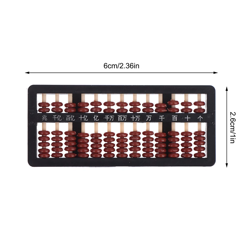 1:12 Dollhouse Miniature Abacus Model Living Scene Decor Toy Kids Pretend Play Toy Doll House Accessories