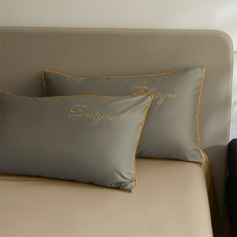 3pcs 100% Egyptian Cotton Duvet Cover Set 1pc Duvet Cover and 2pcs Pillowcases 150*200/200*230cm Single/double Queen King Size view 6
