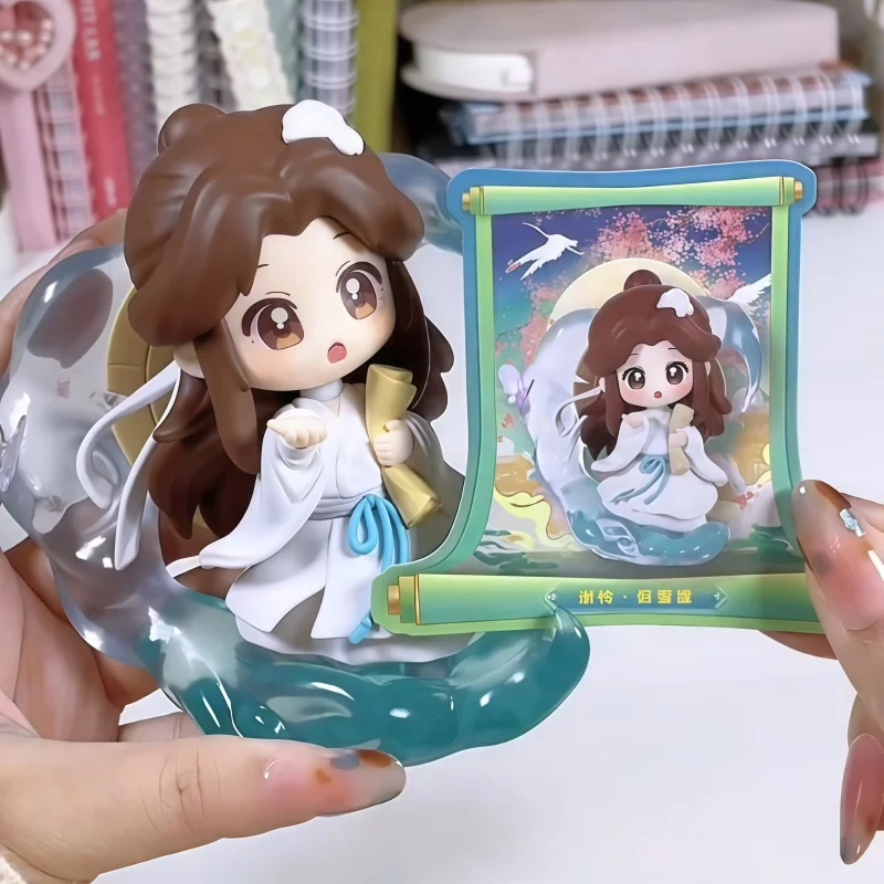 

Heaven Official'S Blessing Splendid Painting Series Blind Box Xielian Huacheng Cute Figures Desktop Model Toy Surprise Gift