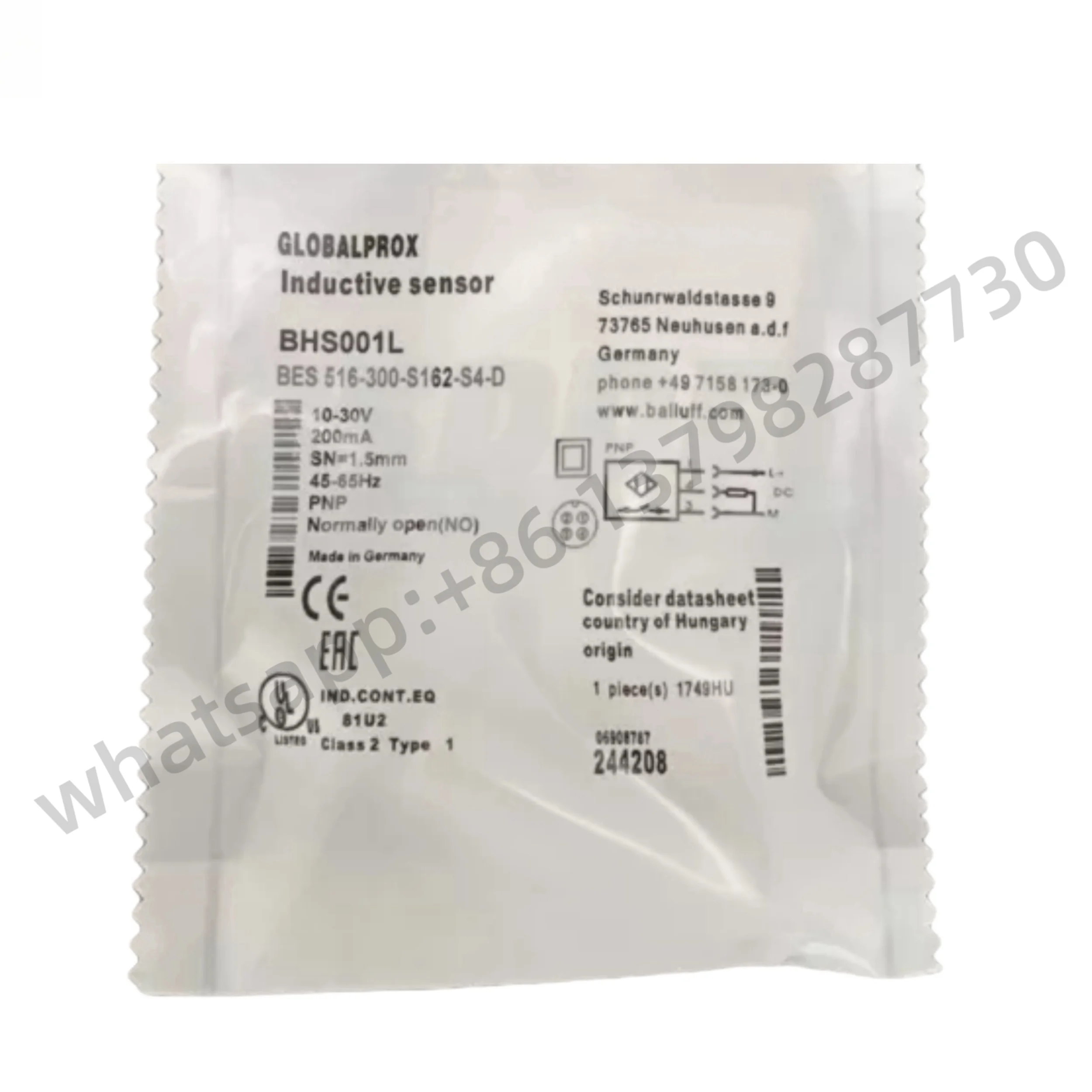 New Original New BES 516-300-S162-S4-D BHS0021 Proximity Switch Sensor New High-voltage Resistance