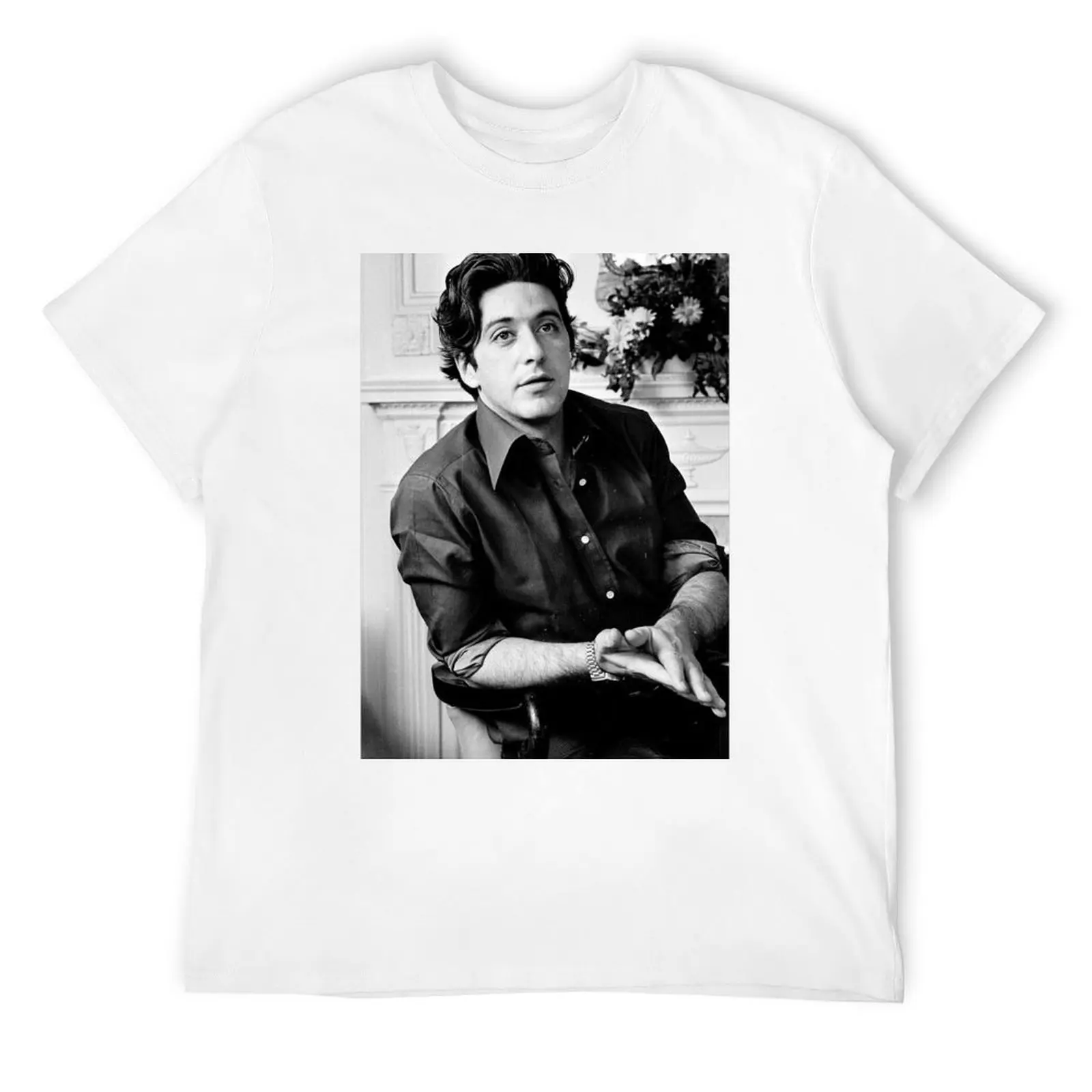 al pacino young T-Shirt blue archive animal prinfor boys gifts for boyfriend custom t-shirts black t shirts for men