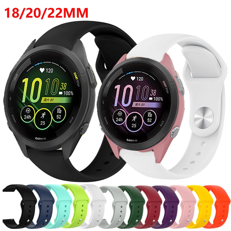 �y�Z�[�����z22mm 20mm 18mm �V���R���o���h Garmin Venu 3 2/3S 2S / Garmin Forerunner 265 255 745 965 645 �u���X���b�g Correa Vivoactive 6 5 4 3�Ή�