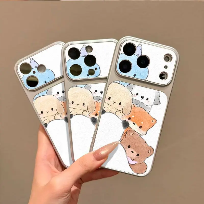 cute animals leather Phone Case for Samsung Galaxy M04 M05 M13 M14 M36 M56 F14 Cover