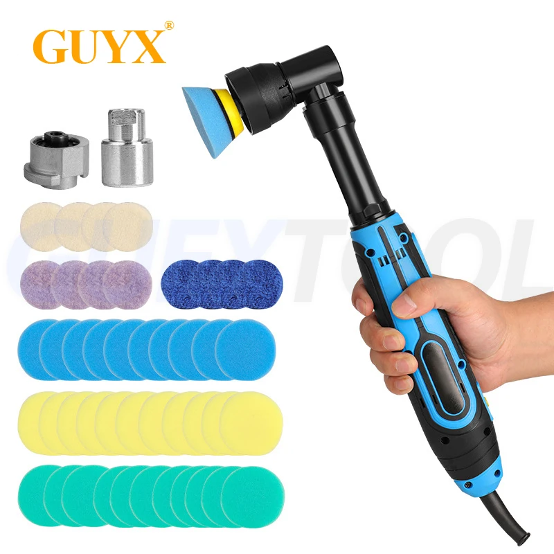 220V Electric Polishing Machine 2-Inch Point Polishing Waxing Machine Speed Adjustable Handheld Polisher Machine
