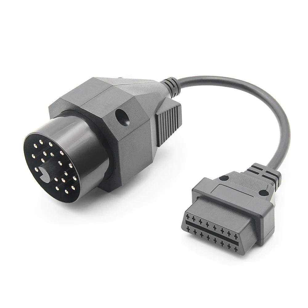 Hot Sale 20 Pin to 16 Pin OBD1 to OBD2 Connect Cable Connector Adapter for BMW