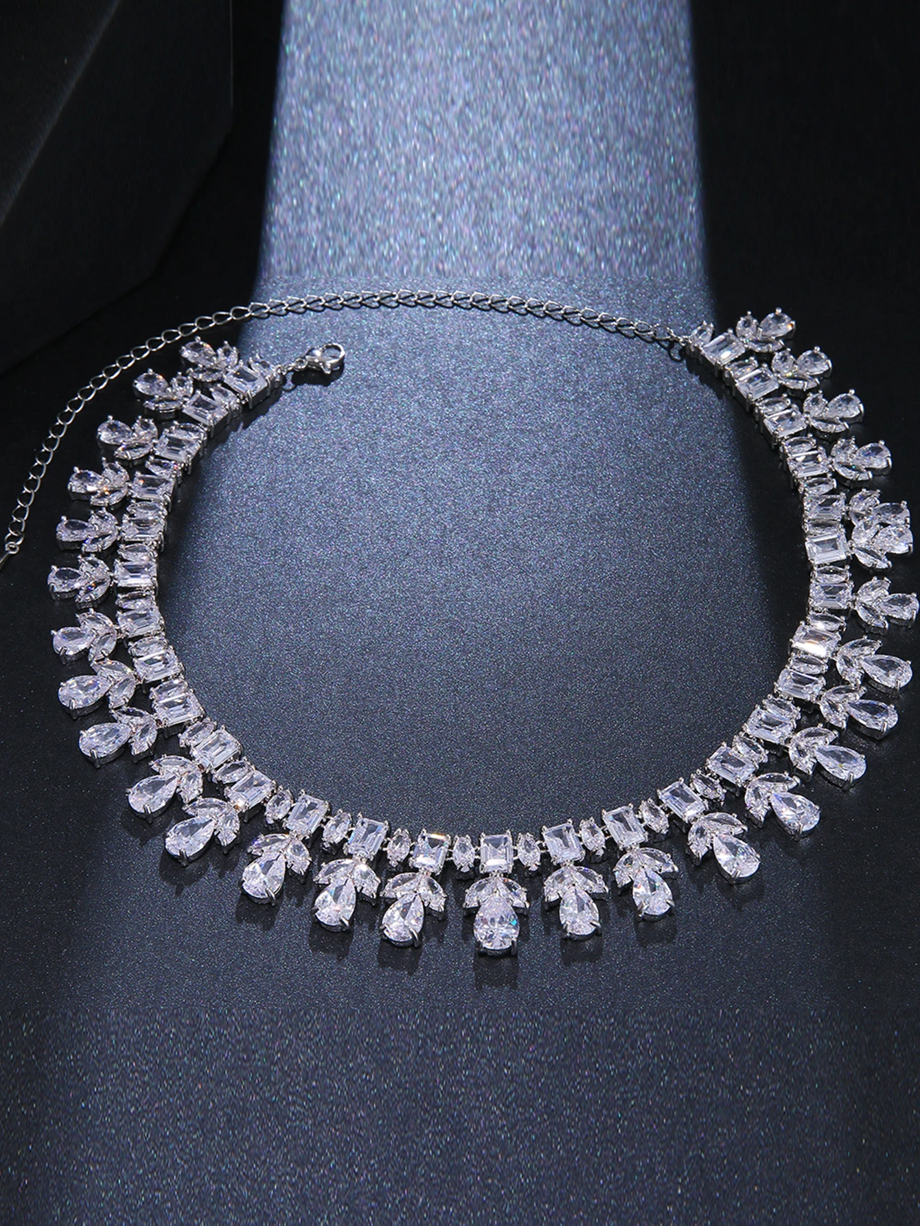 

EMMAYA Luxury Wedding Jewelry Set for Women Wedding Party Dubai Nigeria Brides Fashion Full Jewelry Set CZ Zircon Gift