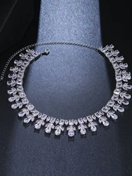EMMAYA Luxury Wedding Jewelry Set for Women Wedding Party Dubai Nigeria Brides Fashion Full Jewelry Set CZ Zircon Gift