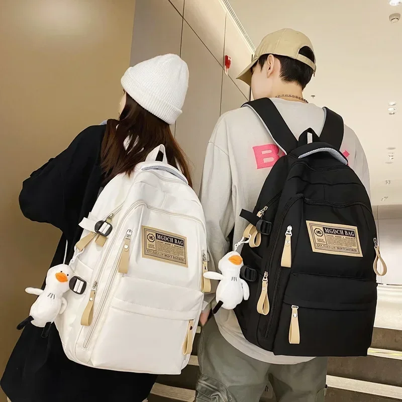 Fashion Big Student School Backpack Rucksack Girls Boys School Bag High Capacity Women Backpack Female Leisure Travel Mochila