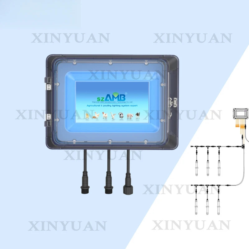 0-10V Programmable Triac Dimmer AC100-240V Lighting Controller for Poultry Farms